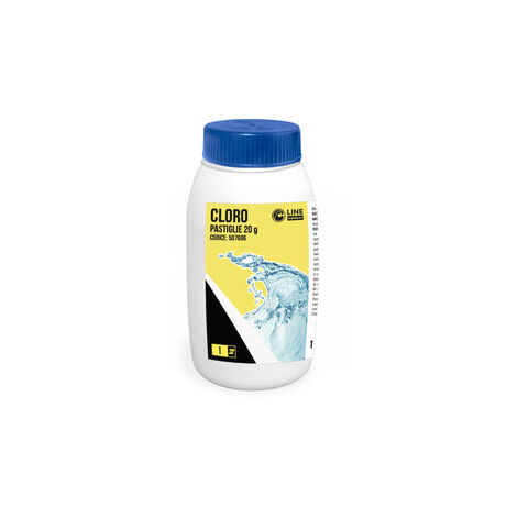 C CLORO PISCINA PASTIGLIE  20 G CF 1 KG- 1,0 pz