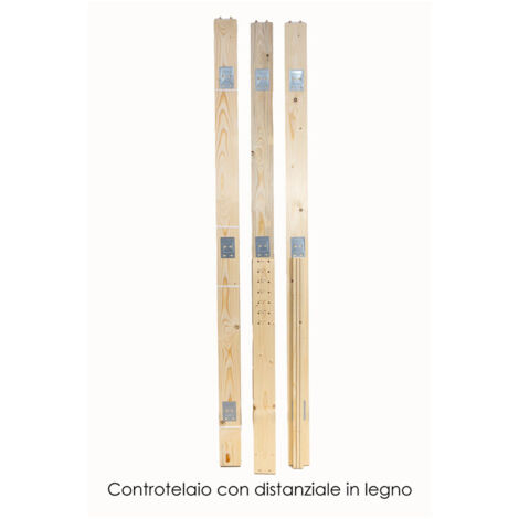 C CONTROTELAIO LEGNO ABETE 12X2X215 CM DIST.LEGNO- 1,0 pz
