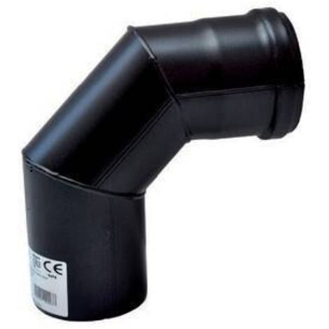 C CURVA A 90 P/STUFA A PELLET D 10 CM - 1 pezzo