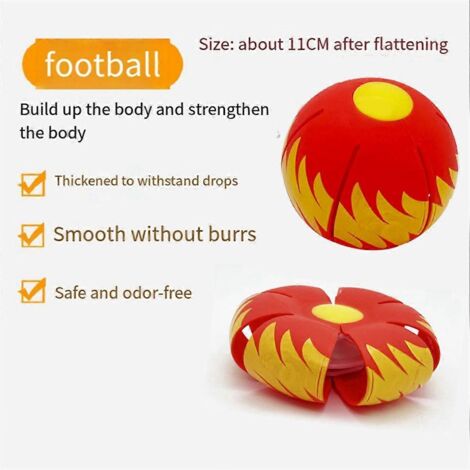 C-Dog Toy, Balle, Disque de Jeu de Lancer pour Entraînement Extérieur--