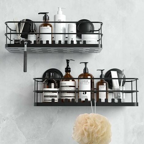 KINCMAX Etagere Rangement Douche - Panier de Cuisine ou Salle de Bai