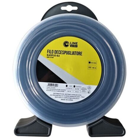 C FILO DECESPUGLIATORE QUAD BLACKPLUS-ALU-S MM3,5X40M