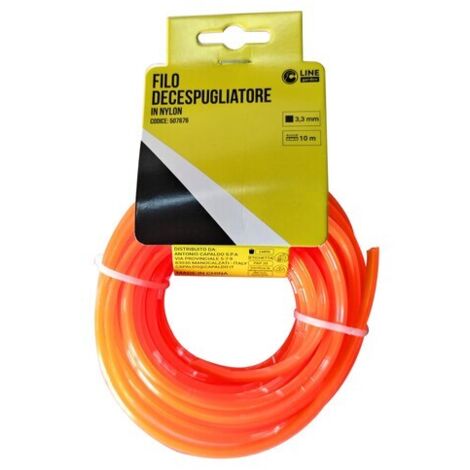 C FILO DECESPUGLIATORE QUADRO ORANGE-S MM3.3X10MT