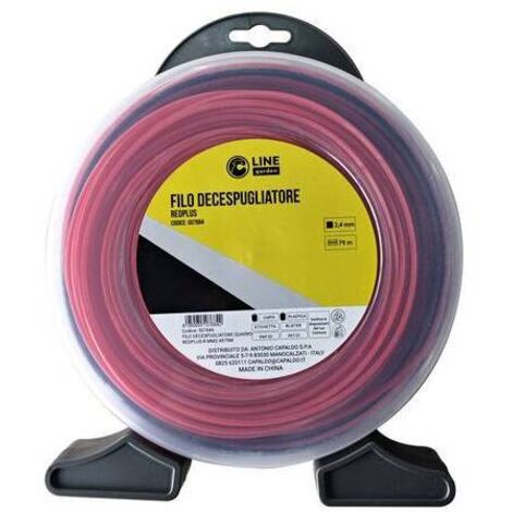 C FILO DECESPUGLIATORE QUADRO REDPLUS-S MM2.4X79MT
