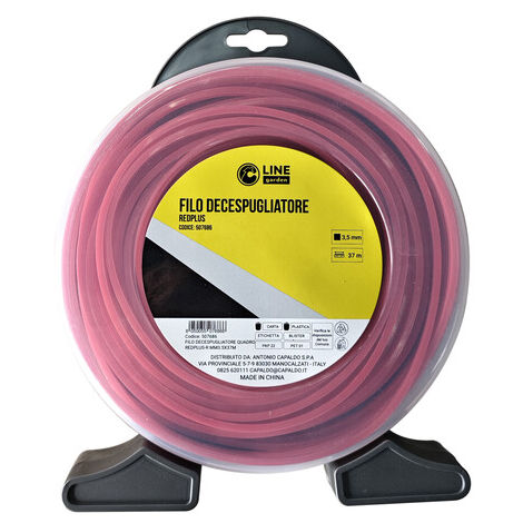 C FILO DECESPUGLIATORE QUADRO REDPLUS-S MM3.5X37MT- 1,0 pz