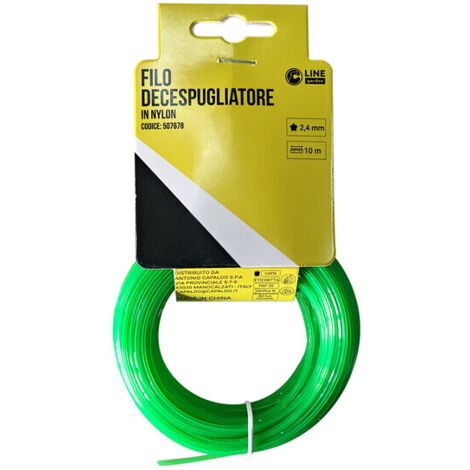 C FILO DECESPUGLIATORE STELLA GREEN-S MM2.4X10MT- 1,0 pz