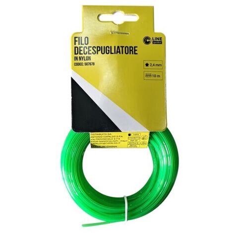 C FILO DECESPUGLIATORE STELLA GREEN-S MM2.4X10MT