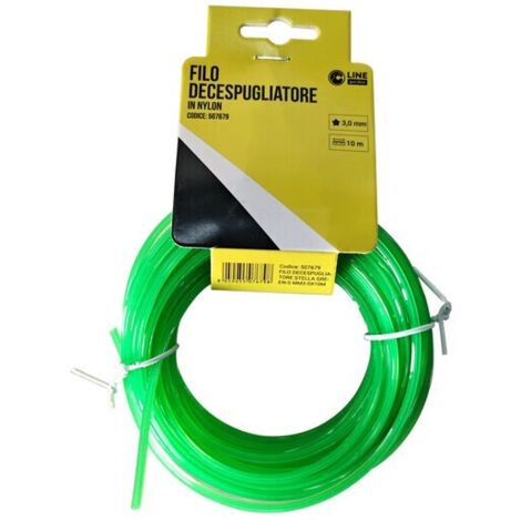 C FILO DECESPUGLIATORE STELLA GREEN-S MM3.0X10MT