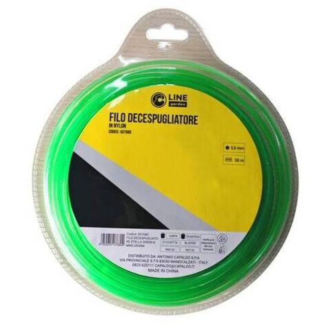 C FILO DECESPUGLIATORE STELLA GREEN-S MM3.0X50MT