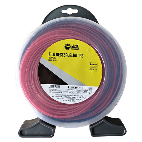 C FILO DECESPUGLIATORE TONDO REDPLUS-R MM2.4X87MT- 1,0 pz