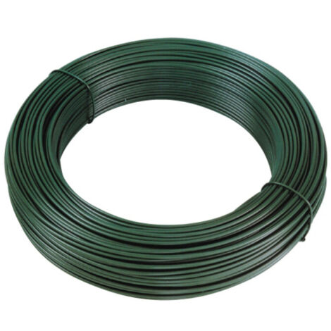 C FILO PLASTIFICATO LEGATURA 0.8/1.6MM 100MT VERDE- 1,0 rotoli