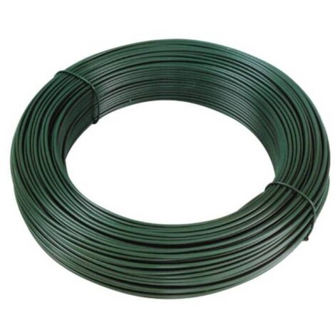 C FILO PLASTIFICATO LEGATURA 0.8/1.6MM 100MT VERDE
