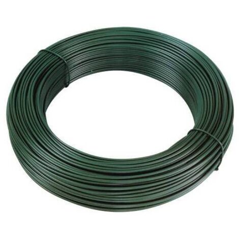 C FILO PLASTIFICATO LEGATURA 1.0/1.8MM 100MT VERDE