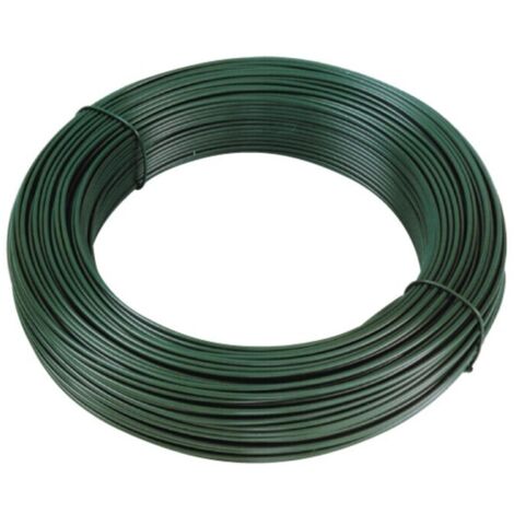 C FILO PLASTIFICATO LEGATURA 1.0/1.8MM 100MT VERDE