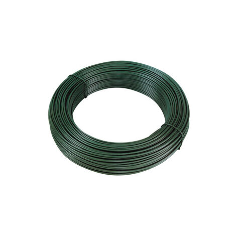 C FILO PLASTIFICATO TENSIONE 2.4/3.3MM 100MT VERDE