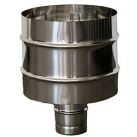 C FUMAIOLO A BOTTE INOX TONDO INOX D 10CM- 1,0 pz