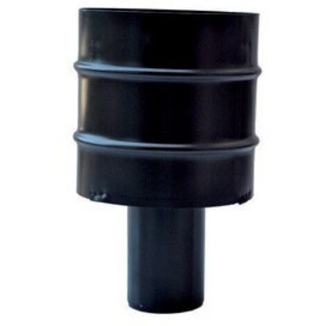 C FUMAIOLO A BOTTE INOX VERNICIATO D 8 CM