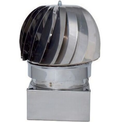 C FUMAIOLO GIREVOLE INOX QUADRO 35X35CM