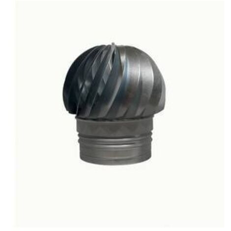 C FUMAIOLO GIREVOLE ZINCATO TONDO D 25 CM