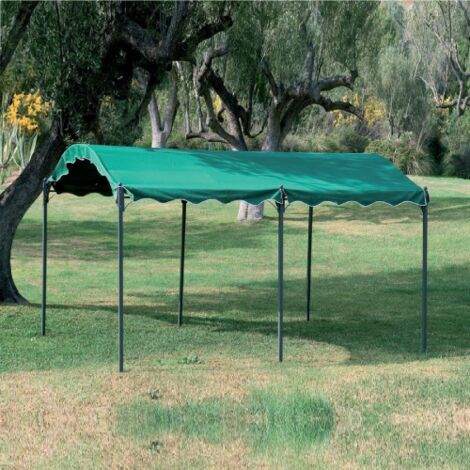 C GAZEBO ACCIAIO CAR PORT 3X4M DUBAI VERDE