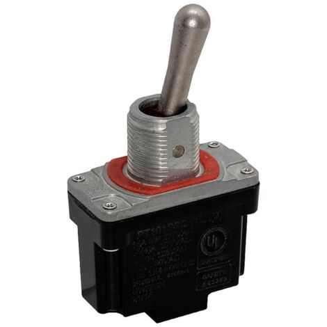 C & K Switches PT103SQQ Interruttore a levetta 277 V/AC, 250 V/DC 15 A 1 x On/Off/On IP68 1 pz. Tray