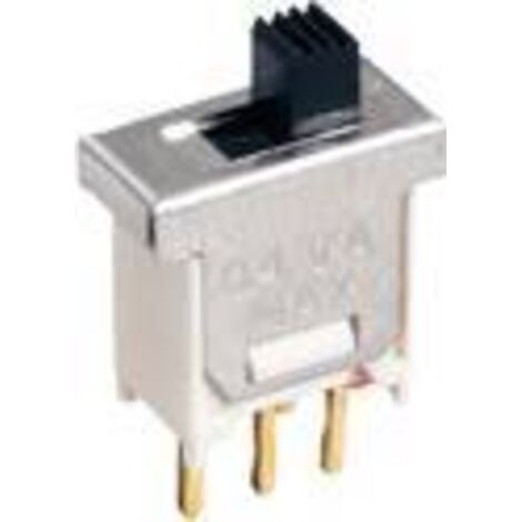 C & K Switches TS01AQE Interrupteur à glissière 120 V 3 A 1 x On/On 1 pc(s) Bulk S695512