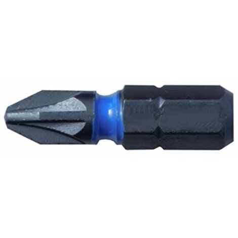 C. K.-T4560 PZ1D EMBOUTS PZ1 25 MM POUR TOURNEVIS À FRAPPER EN ACIER-BLEU-LOT DE 3)