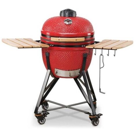 C KAMADO BARBECUE CARBONE 54CM ROSSO