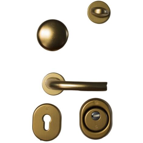C KIT ACCESSORI BRONZO P/PORTA BLINDATA CIL EUROP
