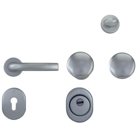 C KIT ACCESSORI INOX P/PORTA BLINDATA CIL EUROP