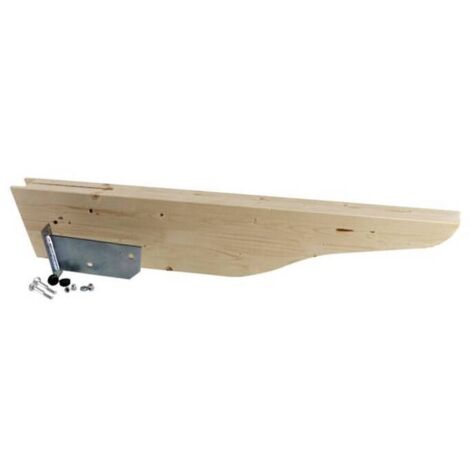 C MENSOLONE ABETE LAMEL. MONOBRACCIO 10X20X120CM