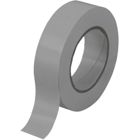 C NASTRO ISOLANTE PVC 25MTX19MM GRIGIO- 10,0 pz