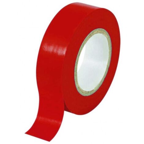 C NASTRO ISOLANTE PVC 25MTX19MM ROSSO