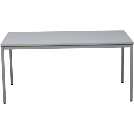 C+P 4-Fuß-Tisch als Mehrzwecktisch, 750x1800x800mm, 7035/Dekor Lichtgrau