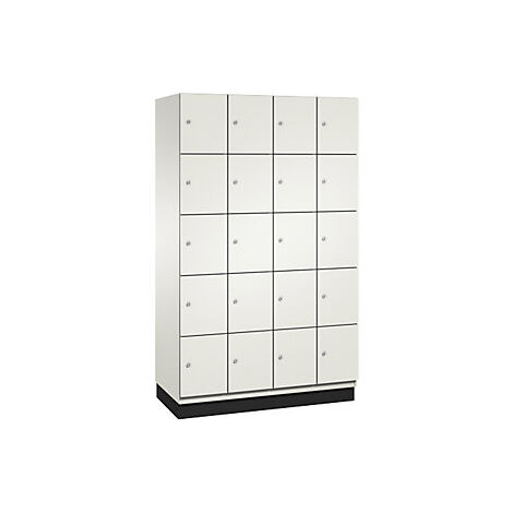 C+P 487618 Vestiaire multicases CAMBIO avec portes HPL 20