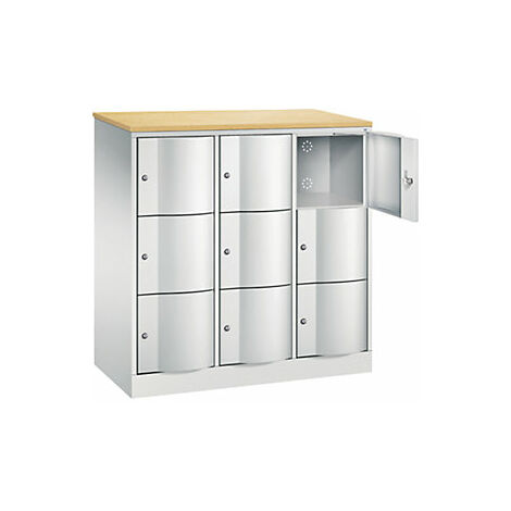 C+P  503091  Armario de compartimentos bajo llave RESISTO  H x