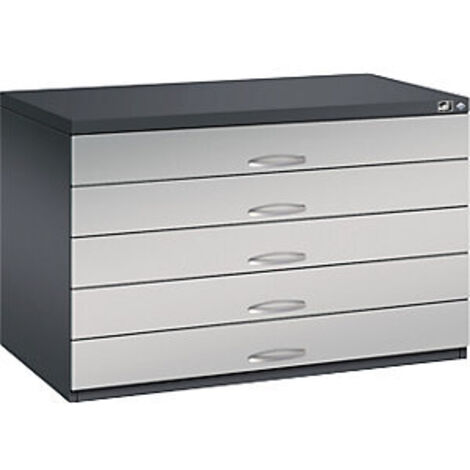 C+P  Archivio per disegni  UNI A1  5 cassetti  altezza 760 mm