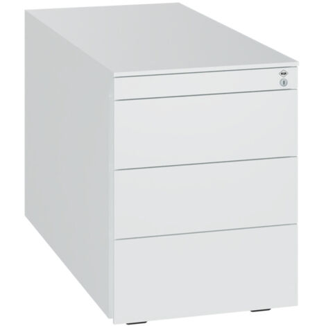 C+P Stahl-Rollcontainer, 563x430x781mm, 9010/9010