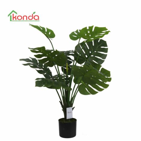 C PIANTA MONSTERA ARTIFICIALE 100 CM 2 PZ