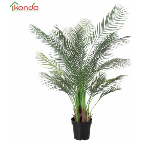 C PIANTA PALMA ARTIFICIALE 120 CM 2 PZ