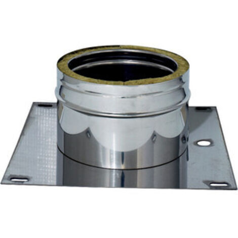 C PIASTRA DI BASE INOX DOP PARETE D 25/30 CM