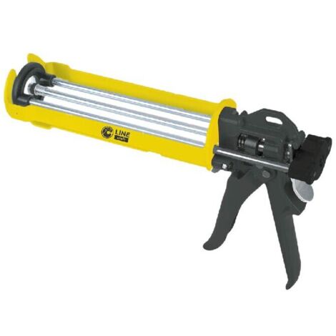 C PISTOLA P/CARTUCCE RESINA BICOM ALU PROF 380ML