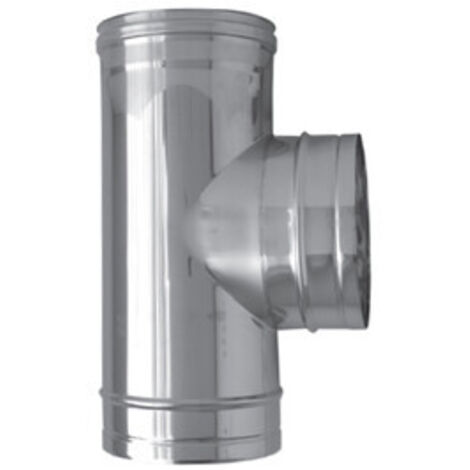 C RACCORDO A T INOX ATTACCO FFM D 10 CM- 1,0 pz