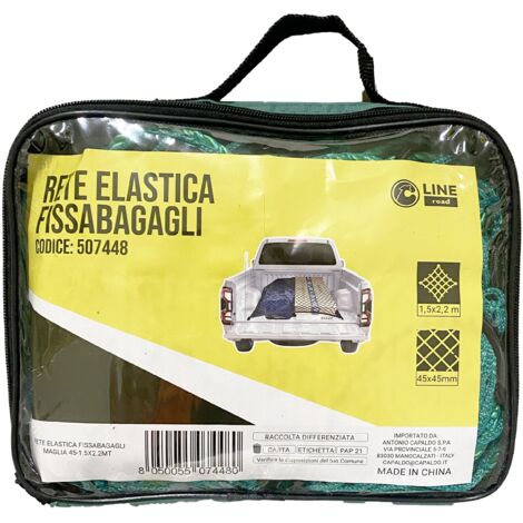 C RETE ELASTICA FISSABAGAGLI MAGLIA 45-1.5X2.2MT