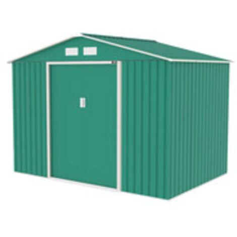 C RICOVERO ATTREZZI LAMIERA CM277X195X203 VERDE