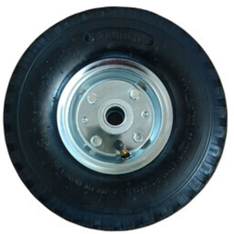 C RUOTA P/CARRELLO ACCIAIO C/CUSCINETTO D 260MM- 1,0 pz
