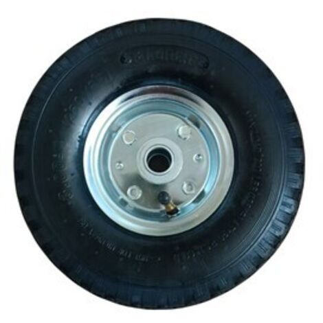 C RUOTA P/CARRELLO ACCIAIO C/CUSCINETTO D 260MM