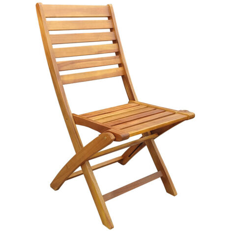 C SEDIA LEGNO PIEGHEVOLE S/BRACCIOLI CM 49X61X92- 2,0 pz