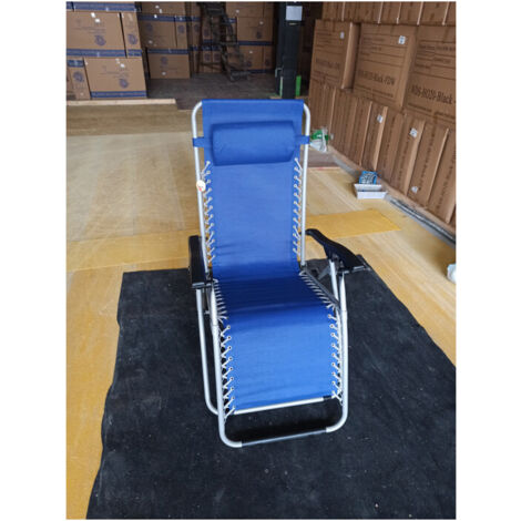 C SEDIA SDRAIO MULTIPOSIZIONE BLUE- 2,0 pz