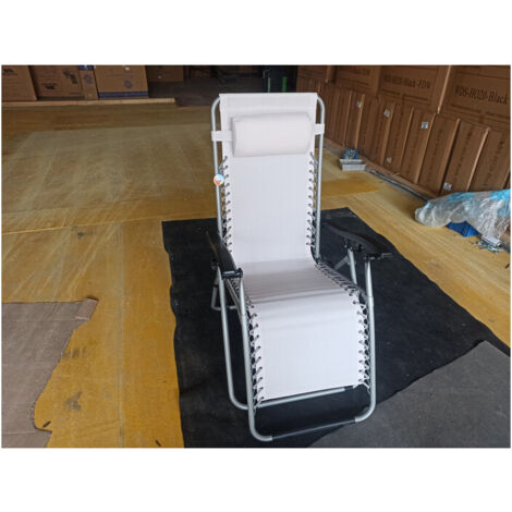 C SEDIA SDRAIO MULTIPOSIZIONE ECRU- 2,0 pz